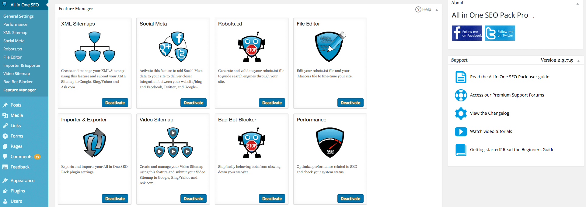 All in One SEO Pack WordPress SEO Eklentisi