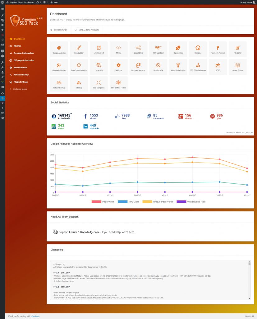 Premium SEO Pack WordPress SEO Eklentisi